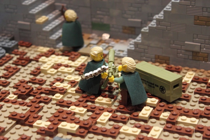 representación señor de los anillos LEGO 6