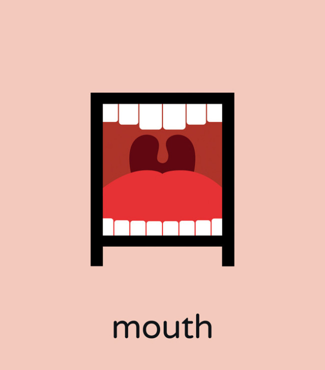 ilustraciones aprender chino boca