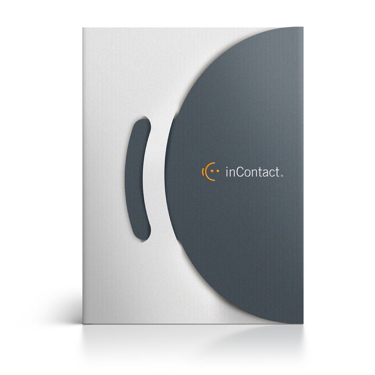diseños impresos , inContact Identity & Pocket Folder por modern8