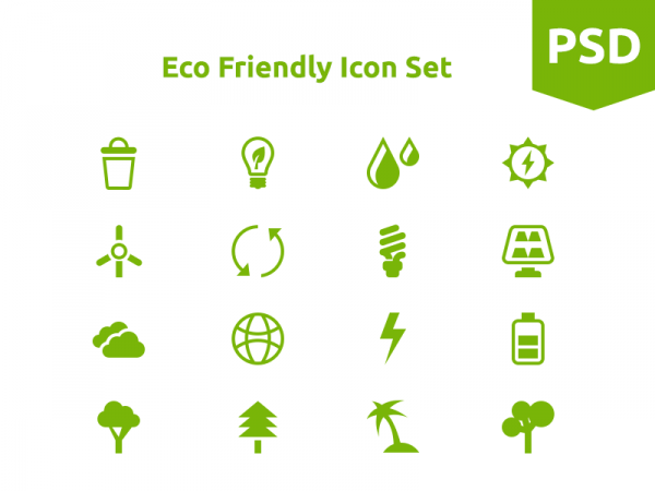 Iconos sobre ecología