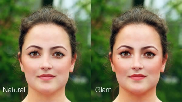 Tutoriales para maquillaje realista con Photoshop