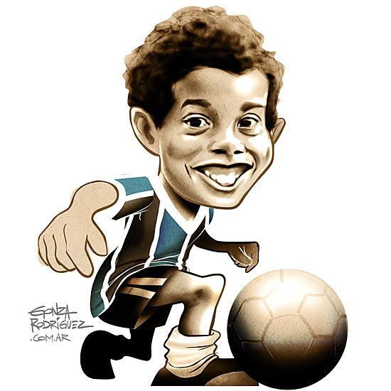 Ronaldinho de niño