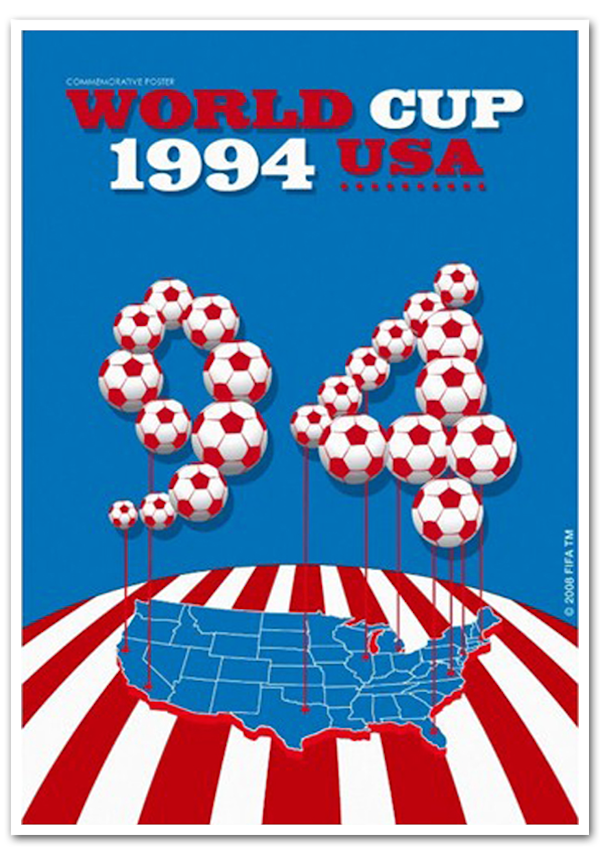 Galería: Posters de los mundiales de fútbol 1930-2014 - Frogx Three
