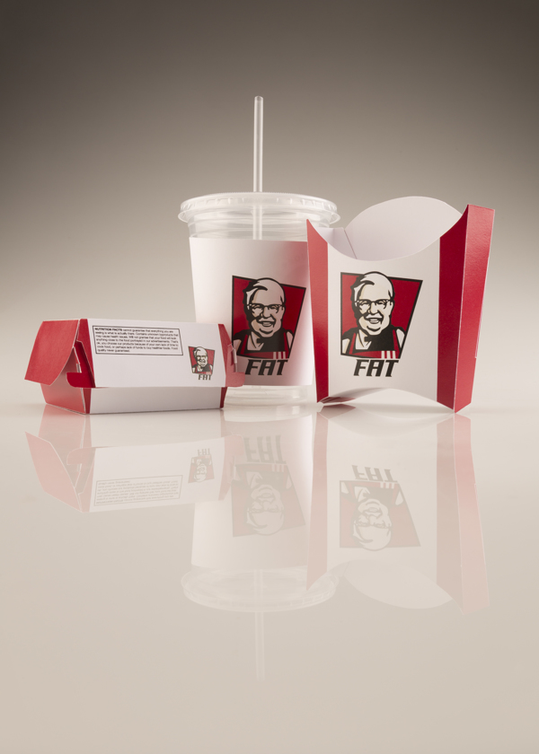 Ashley Comer parodias de logos KFC