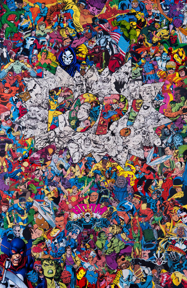 Collages inspirados en superhéroes de Marvel por Mr.... - Frogx Three