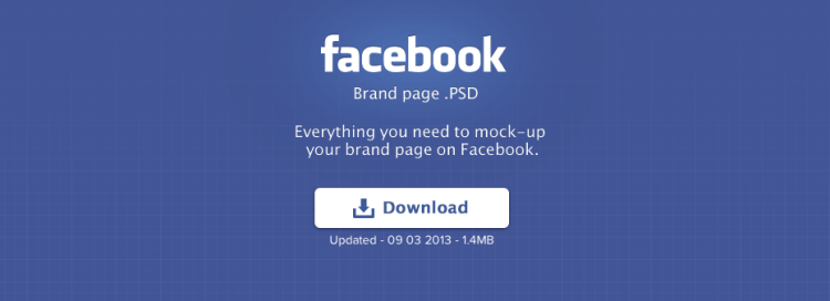 mockup psd facebook page cover