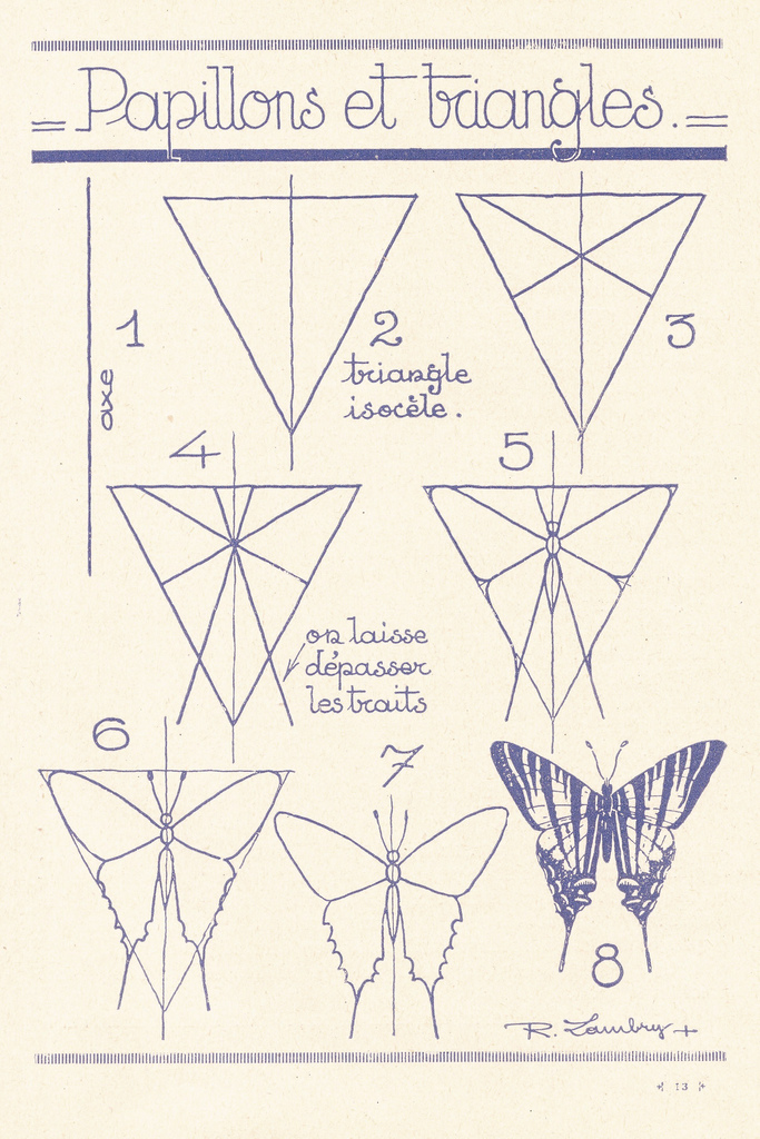 Como dibujar mariposas