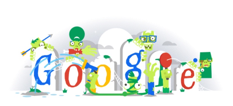 google doodle halloween 5