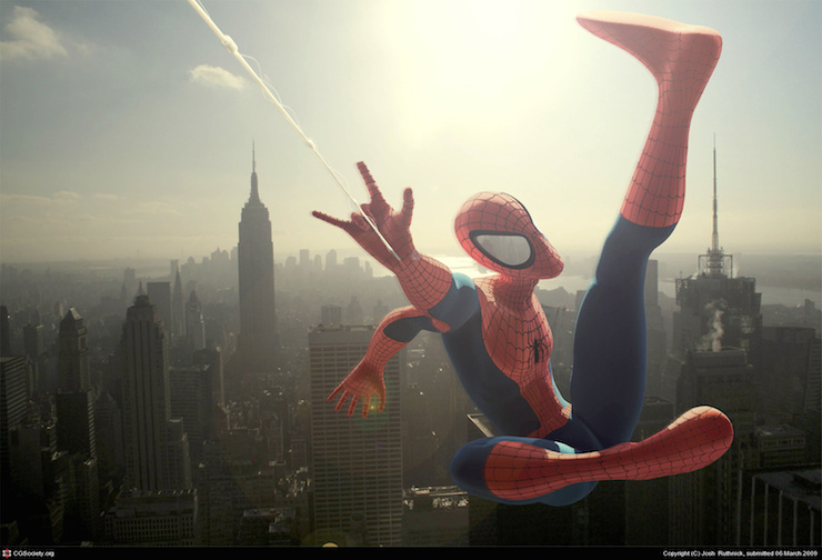Spiderman por John Ruthnick