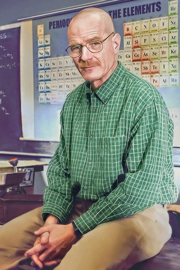 Pinturas inspiradas en Breaking Bad por Gianfranco Gallo