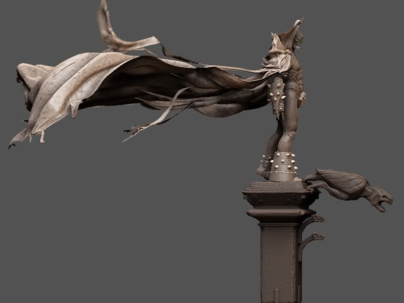 Increíble render 3D de Spawn por Mariano Steiner - Frogx Three