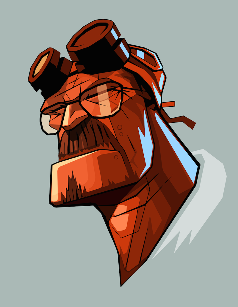 Ilustraciones por Brian Taylor 'Candy Killer' de Escocia