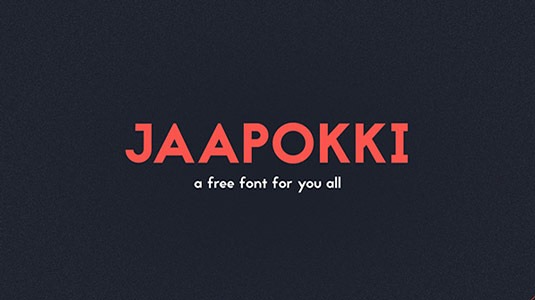 tipografía jaapokki