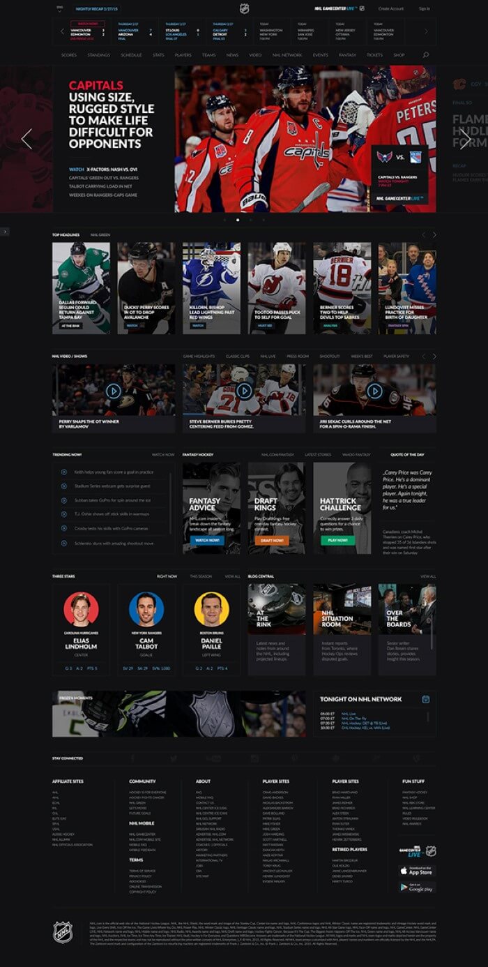NHL.com por Peter Lenart de Eslovaquia