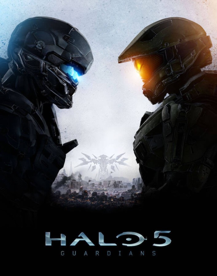 Portada oficial de Halo 5: Guardians - Frogx Three
