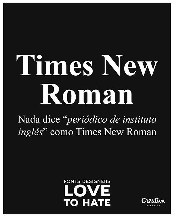 time new roman