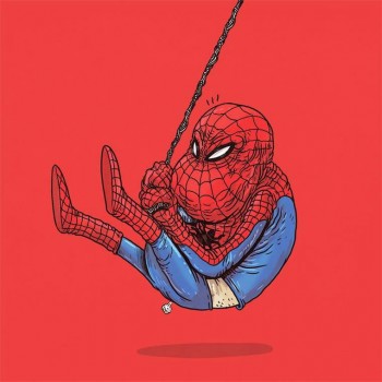 personajes caricaturas viejos spiderman