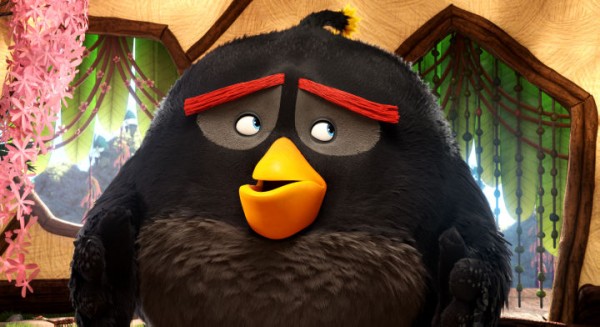 Bomb (Danny McBride) explains his explosive condition in Columbia Pictures and Rovio Animation's ANGRY BIRDS.