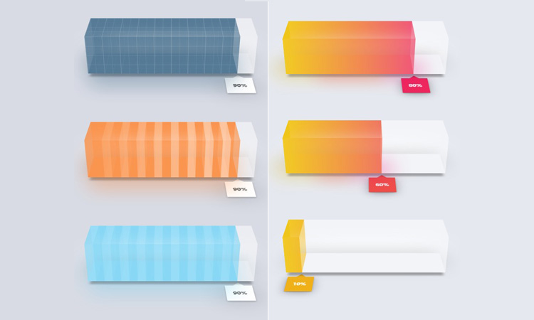 Tutorial: Barras de progreso decoradas usando SASS/CSS