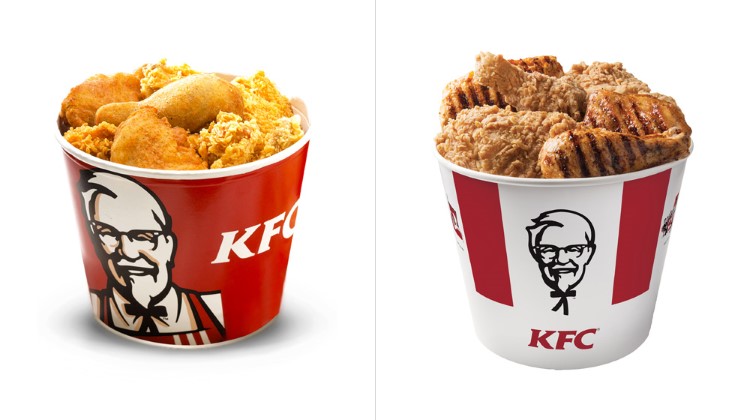 Nueva identidad de KFC y su nuevo logo recordando sus... - Frogx Three