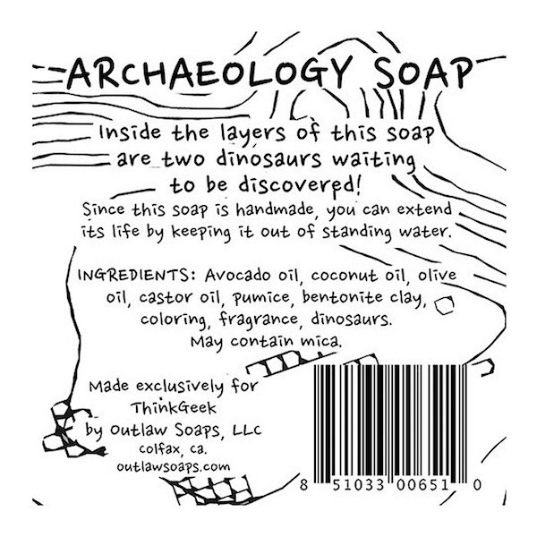Archaeology Soap