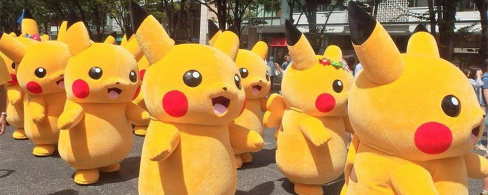 desfile Pikachu mexico
