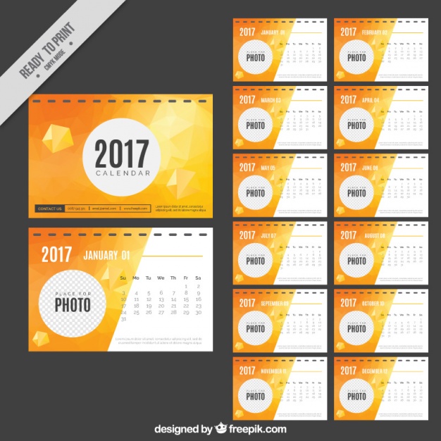 Creativos calendarios 2017