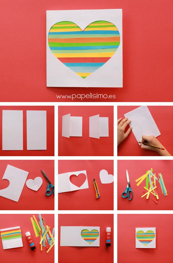 Creativos diseños de sobres de cartas para San Valen 