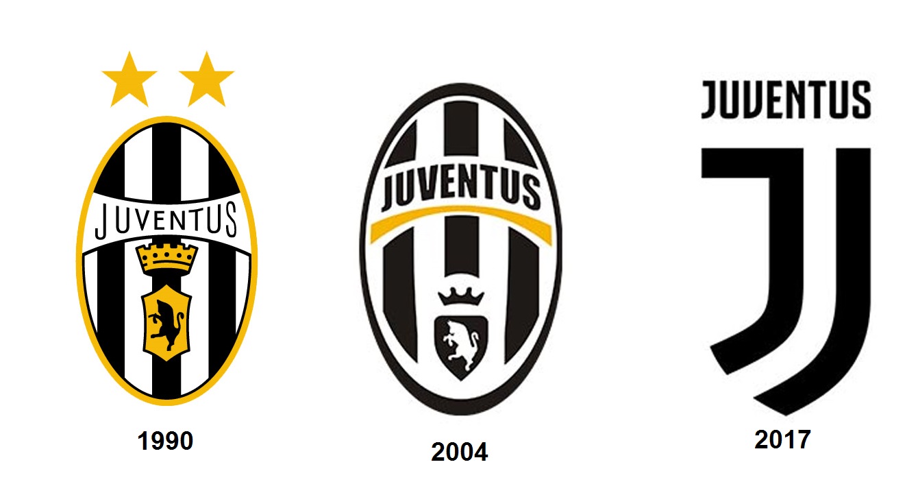 El Juventus  redise a su logotipo de manera radical