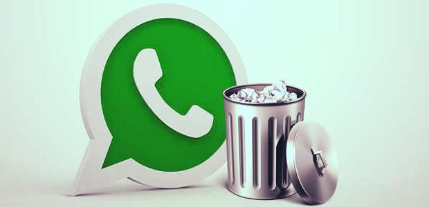Borrar mensajes en whatsapp
