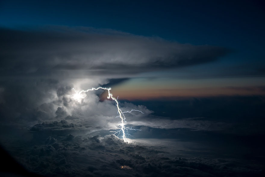 Fotografías de tormentas por Santiago Borja