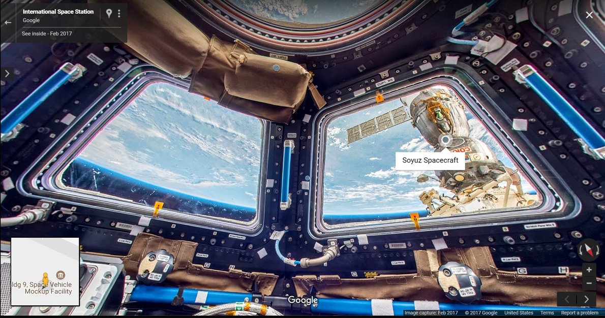 Google Street View te lleva al espacio con un mapping de la ISS ...