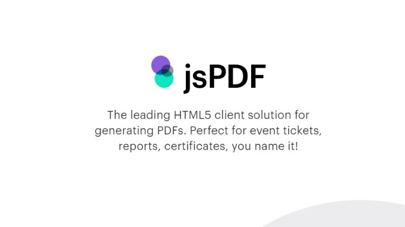 Generar archivos PDF con JavaScript