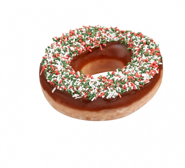Donas navideñas Krispy Kreme