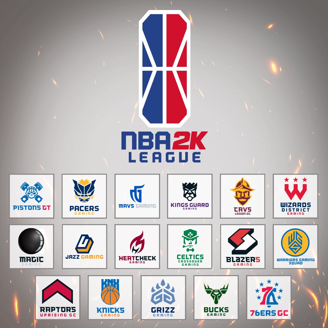 NBA presenta el logo de su liga electrónica