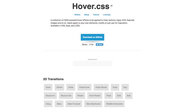 recursos de animación CSS