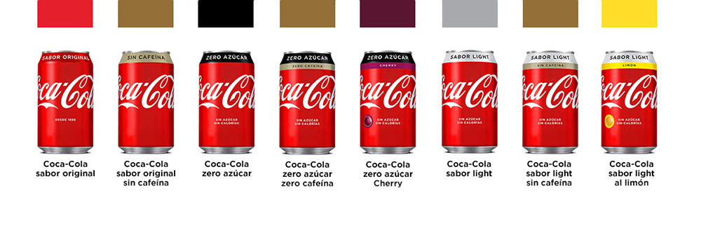 Coca-Cola cambia el diseño de sus latas