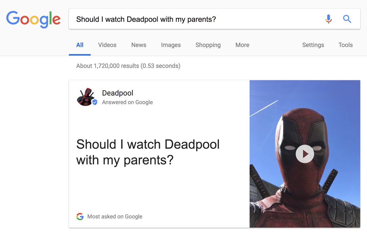 Deadpool responde las preguntas más tontas en Google