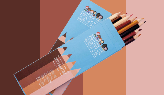 color piel lapices