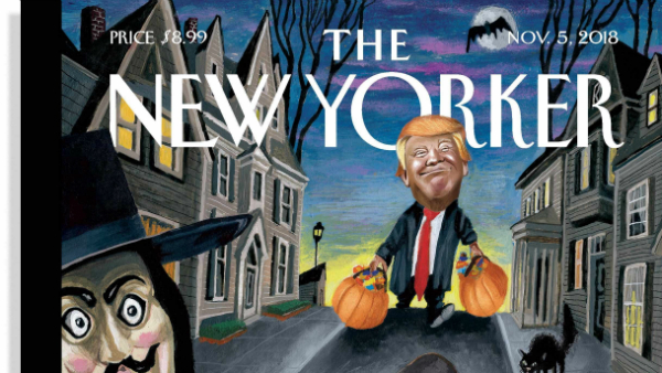 Portada de The New Yorker para Halloween