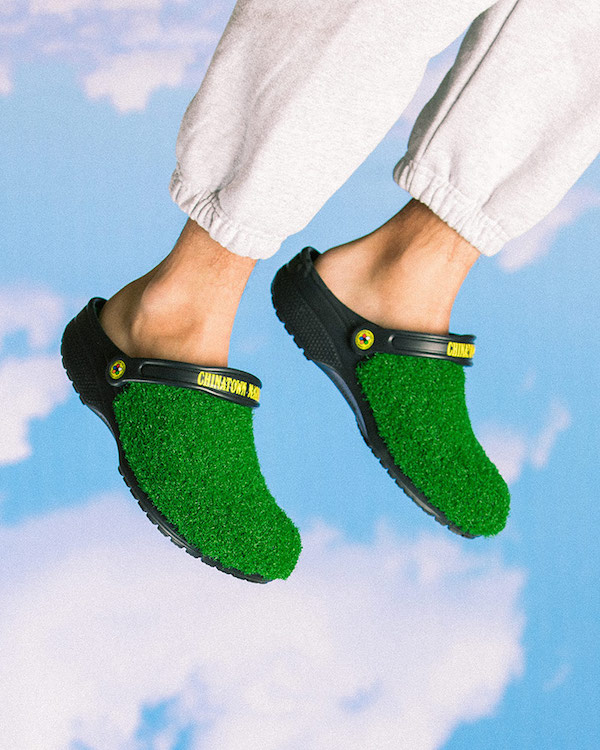 Crocs lanza diseño de calzado inspirado en el césped - Frogx Three